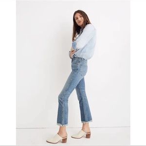 Madewell cali boot cut denim